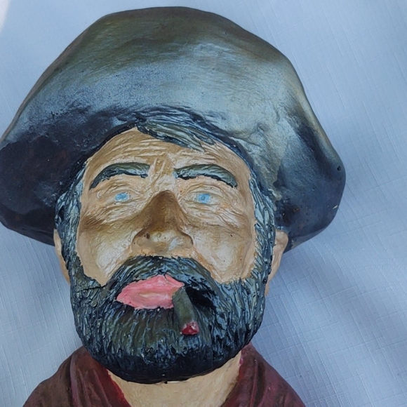 Clay Vintage Sculpture Handmade Art Decor - Picture 2 of 5